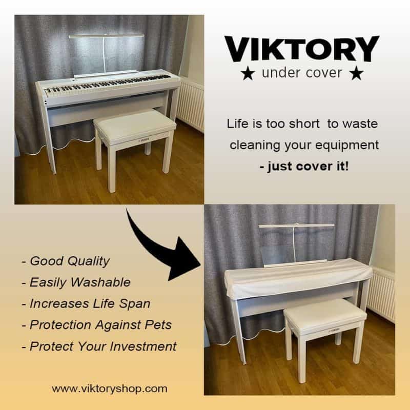 Keyboard piano controller midi sequencer dust cover viktory