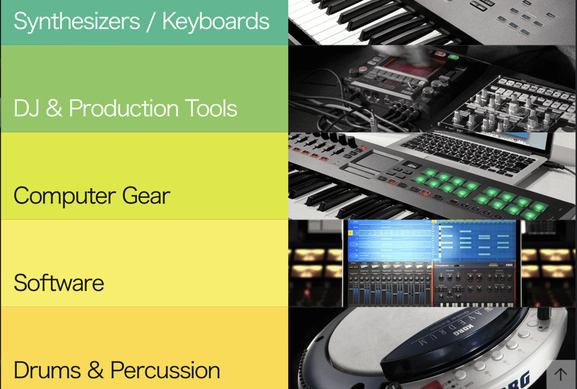 Korg products