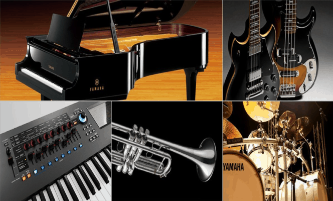 YAMAHA Music The Brand, Instruments, Speakers & Accessories categories